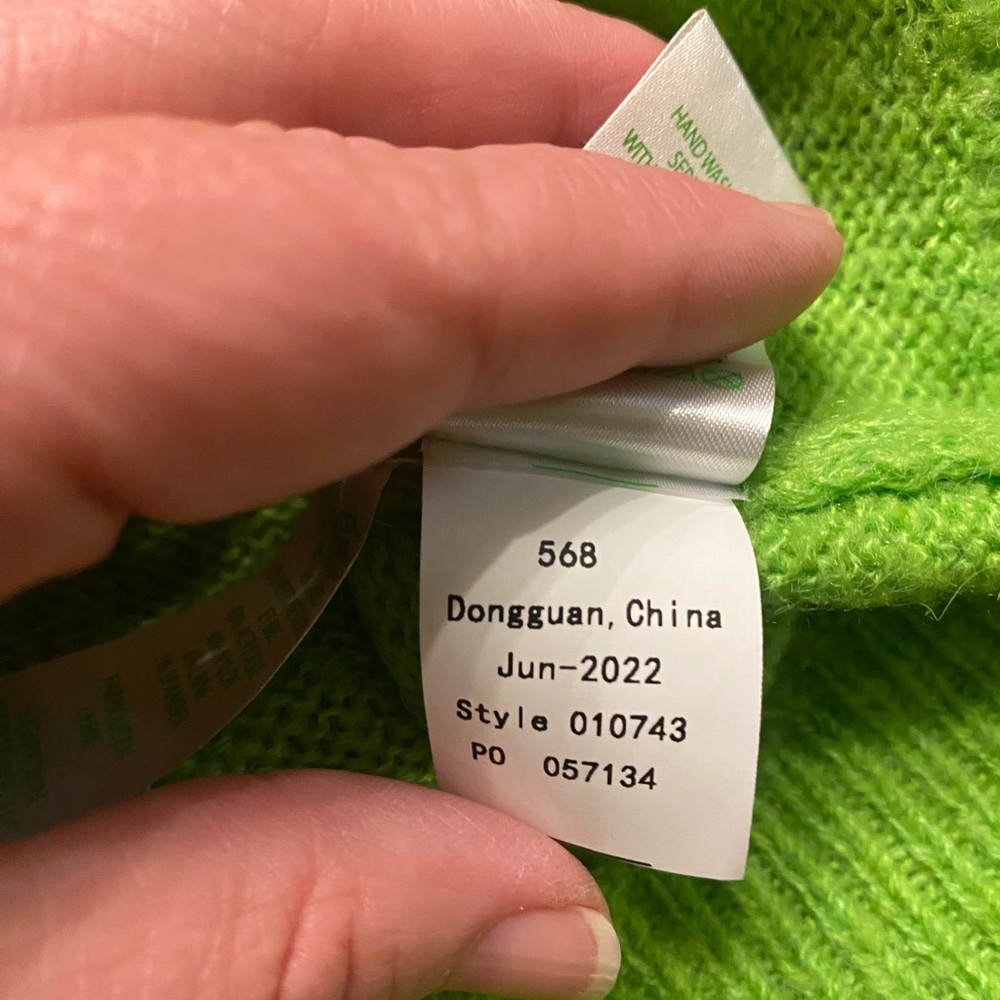 Lilly Pulitzer Angeli Lime Green Cardigan & Tank Set - Picture 14 of 16